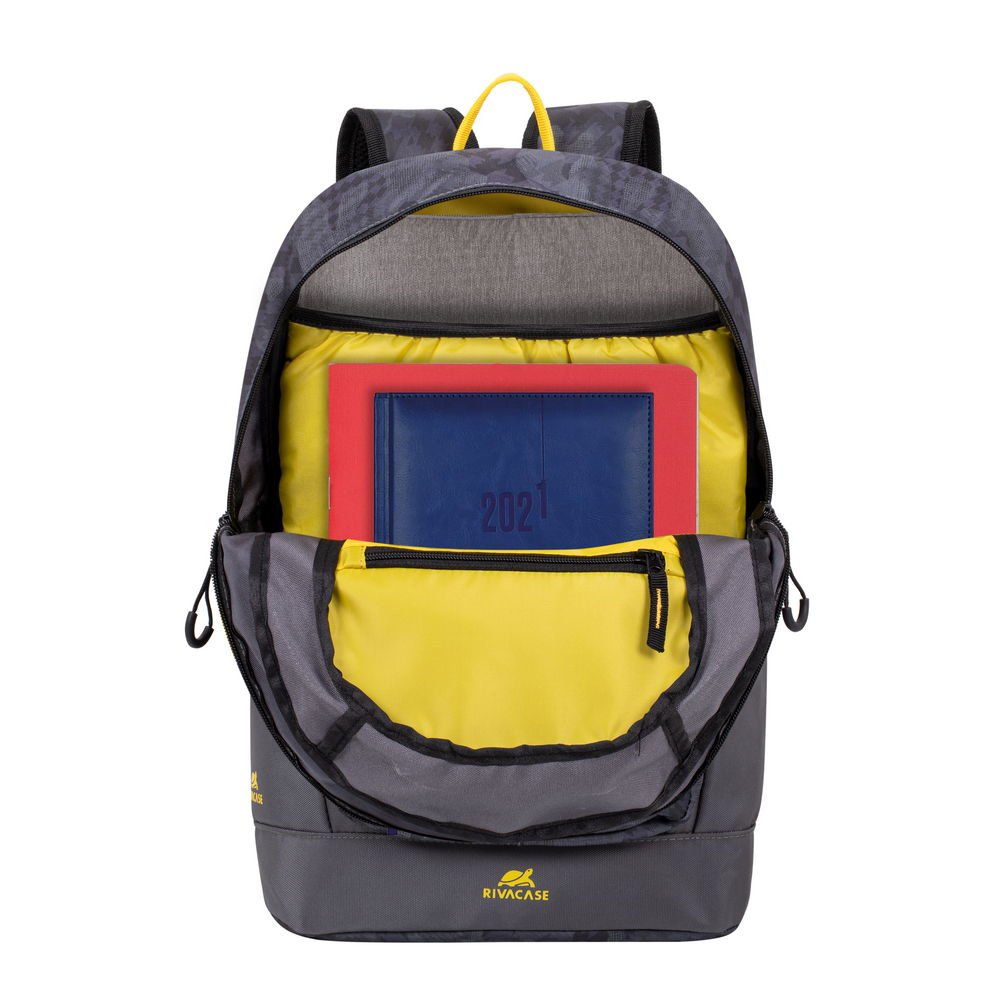 Mochila Riva Nb Erehs 13.3" Grey Camo 5421