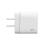 Cargador Silicon-Power  Wall Charger Qm10 16w 60w Typc Blanco