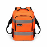 Mochila  Dicota P20471-18 De Senderismo Negro, Gris, Naranja Tereftalato De Polietileno Reciclado (Rpet)