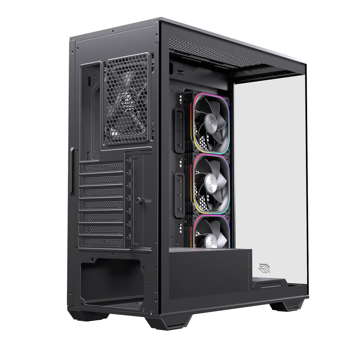 EAN 6977277369816 - Einarex EXCS-PR-700R-B carcasa de ordenador Midi Tower Negro imagen 8