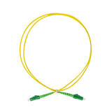 Logilink Fiber Simplex Patch Cord, Os2 Sm G.657.A2, Lc Apc To Lc Apc, 1 M