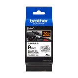 Cinta Brother Rotuladora Blanco-Negro 9mm