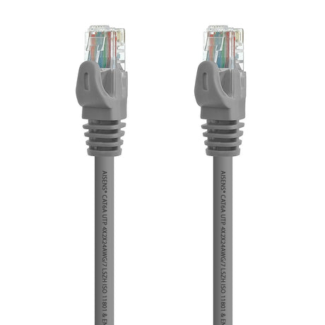 EAN 8436574703788 - AISENS A145-0325 cable de red Gris 0,5 m Cat6a U/UTP (UTP) imagen 2