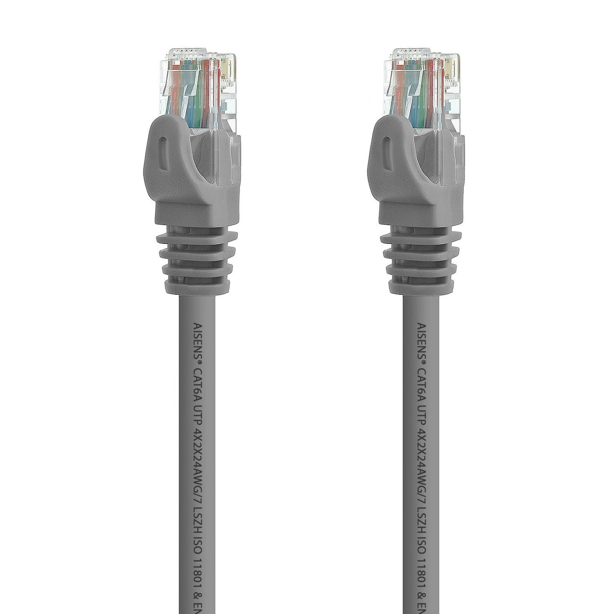 EAN 8436574703795 - AISENS A145-0326 cable de red Gris 1 m Cat6a U/UTP (UTP) imagen 2