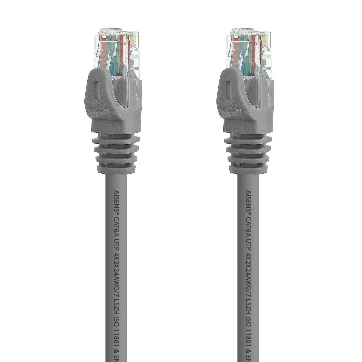 Aisens Cable De Red Rj45 Lszh Cat.6a 500 Mhz Utp Awg24 - 0.25m - Gris
