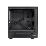 Coolbox Caja Microatx Gm350 Darkface Gpu Max 315mm Cristal Templado Liquida 240mm Usb-C Negra