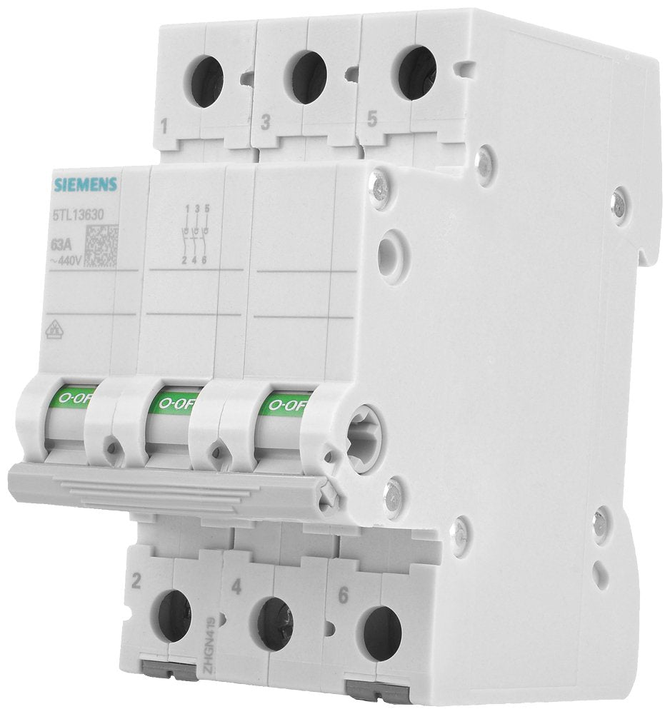 Siemens Ausschalter 63a 3p 5tl13630 **