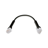 Cable Red 0,1m Negro Ubiquiti Us-Patch-Rj45bk Unifi Cat6