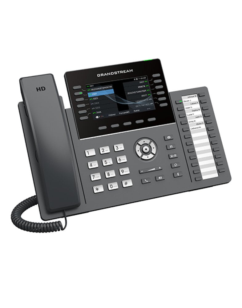Grandstream Networks Grp2636 Teléfono Ip Negro 12 Líneas Lcd Wifi