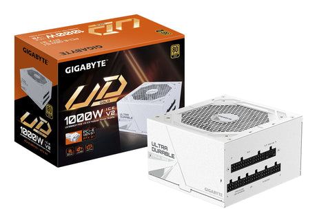 EAN 4719331556594 - GIGABYTE UD1000GM PG5 V2 ICE unidad de fuente de alimentación 1000 W 20+4 pin ATX Blanco imagen 1