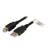 Cable  Efb Elektronik Usb 2.0 A / B 3.0m Usb 3 M Usb A Usb B Negro