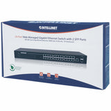 EAN 0766623560917 - Intellinet 560917 switch Gestionado Gigabit Ethernet (10/100/1000) 1U Negro imagen 2
