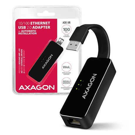 EAN 8595247904430 - Axagon ADE-XR adaptador y tarjeta de red Ethernet 100 Mbit/s imagen 9