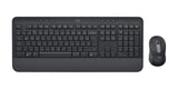 Logitech Signature Mk650 Combo For Business Juego De Teclado Y Ratón Inalámbrico Bluetooth Le Qwertz Húngaro Grafito