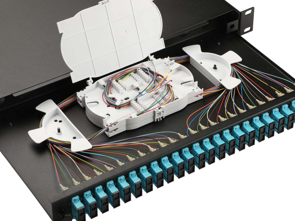 Equip Lwl-Spleisskamen 24-Port Sc-Duplex Om3 1u Komplett Sw