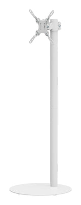 M Pro Series - Single Pole  Floorbase 2 White