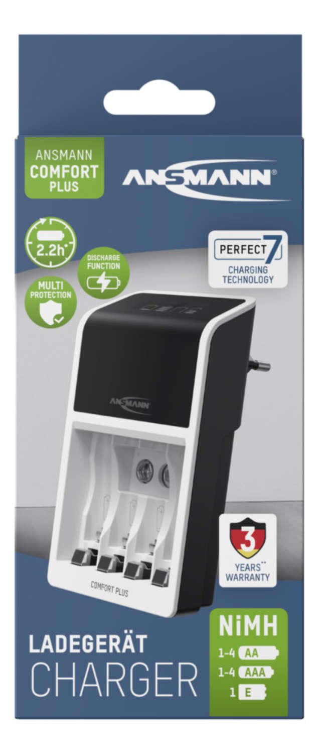 EAN 4013674161133 - Ansmann Comfort Plus cargador de batería Universal Corriente alterna imagen 11