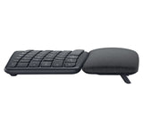 Teclado Italiano Logitech Ergo K860 Rf Wireless + Bluetooth Grafito