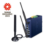 Planet Indumrial 5 Puertos Ge Lorawan Wlan Gateway Lcg-300w-Eu
