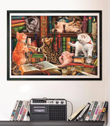 Puzzle Curious Whiskers 1000pzs