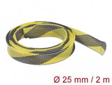 Delock 20747 Pasacables Negro, Amarillo