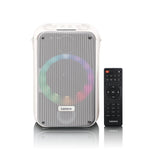 Lenco Btc-060wh Altavoz Blanco Inalámbrico Y Alámbrico 20 W