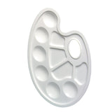 Paleta Mixta Herlitz Con Agujero De Agarre Blanco 23,5x17 Cm