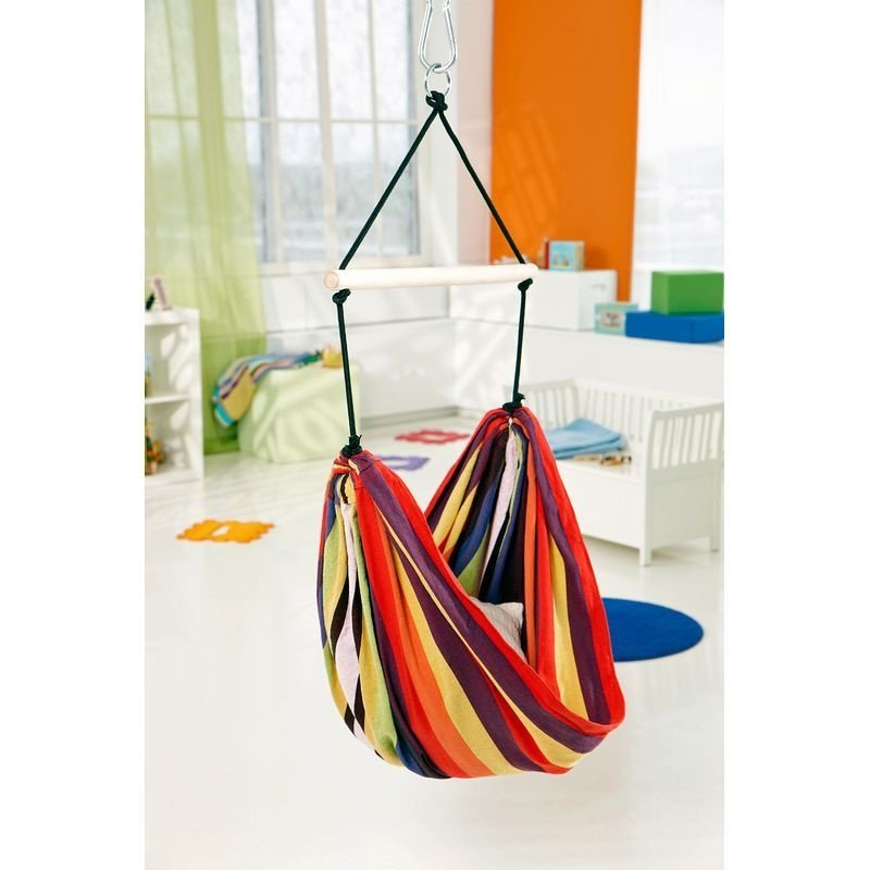 Amazonas Silla Colgante Kid'S Relax Rainbow Az-1012300, Silla Colgante De Camping Az-1012300