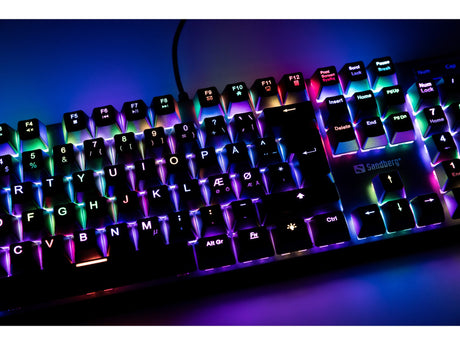 EAN 5705730640292 - Sandberg 640-29 teclado Juego USB QWERTY Nórdico Negro imagen 7