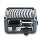 Severin Black Line Lite Mini Parrilla Raclette Rg 2360 Negro, 800 Vatios 4008146044632