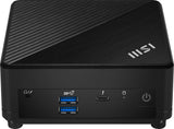 Barebone Msi Cubi 5 12m-283bat I5-1235u Intel Iris Xe Grafik, 2x Ddr4 So-Dimm, 1x M.2, 1x 2,5", Wifi6e, Bt 5.3
