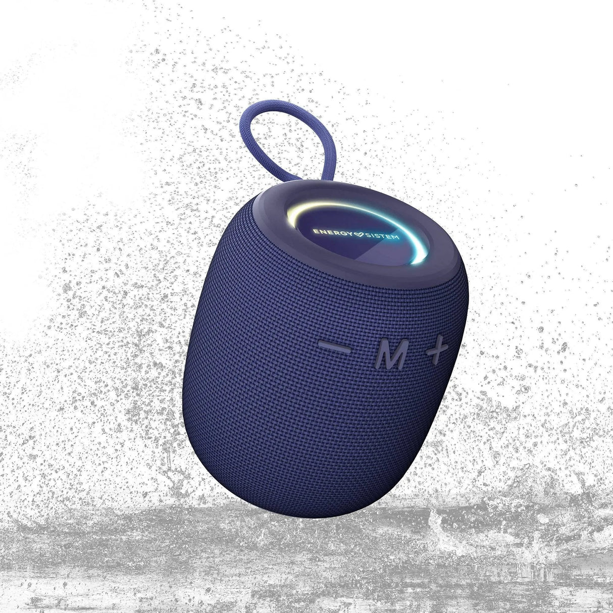 Altavoz Bluetooth Energy Sistem Bloom  18h De Bateria - Luces Led - Tecnologia True Wireless Stereo - Ipx6 - Azul