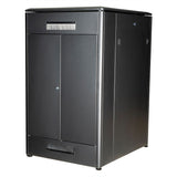 Roline 19-Zoll Netzwerkschrank Pro 26 He, 800x1000 Bxt Glastr Schwarz