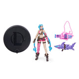 Spin Master League Of Legends - Paquete De 5 Figuras De Acción De 10 Cm (Vi, Caitlyn, Ekko, Heimerdinger Y Jinx Exclusivo) Cada Una Con Accesorios Y Base De Exhibición, Figura De Juego 6062218