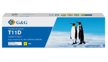 G&G Compatible Epson T11d C13t11d440 Amarillo 5.000 Copias