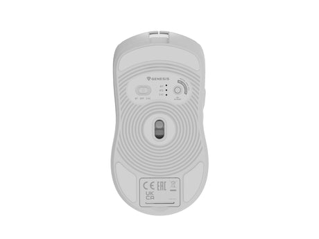 EAN 5901969443950 - GENESIS Zircon 500 ratón Juego mano derecha RF Wireless + Bluetooth + USB Type-C Óptico 10000 DPI imagen 4