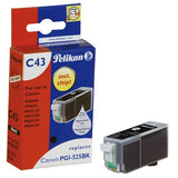 Pelikan Tinta Compatible Canon C43 Pgi525 Negro