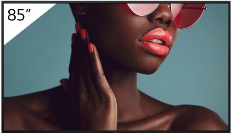 Sony Fw-85bz40l Pantalla De Señalización 2,16 M (85") Lcd Wifi 650 Cd / M² 4k Ultra Hd Negro Android 24/7