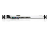 Aten 8-Puertos 17" Lcd Cat5e/6 Kvm Switch (Dual Rail) - Kl1508am-Axa-Xg El Conmutador Kvm Con Pantalla Lcd Kl1508a De Altusen Lleva Una Pantalla De 17 Ó 19 Pulgadas Que Se Puede Retraer Independientemente Del Módulo De Teclado Con Panel Tác