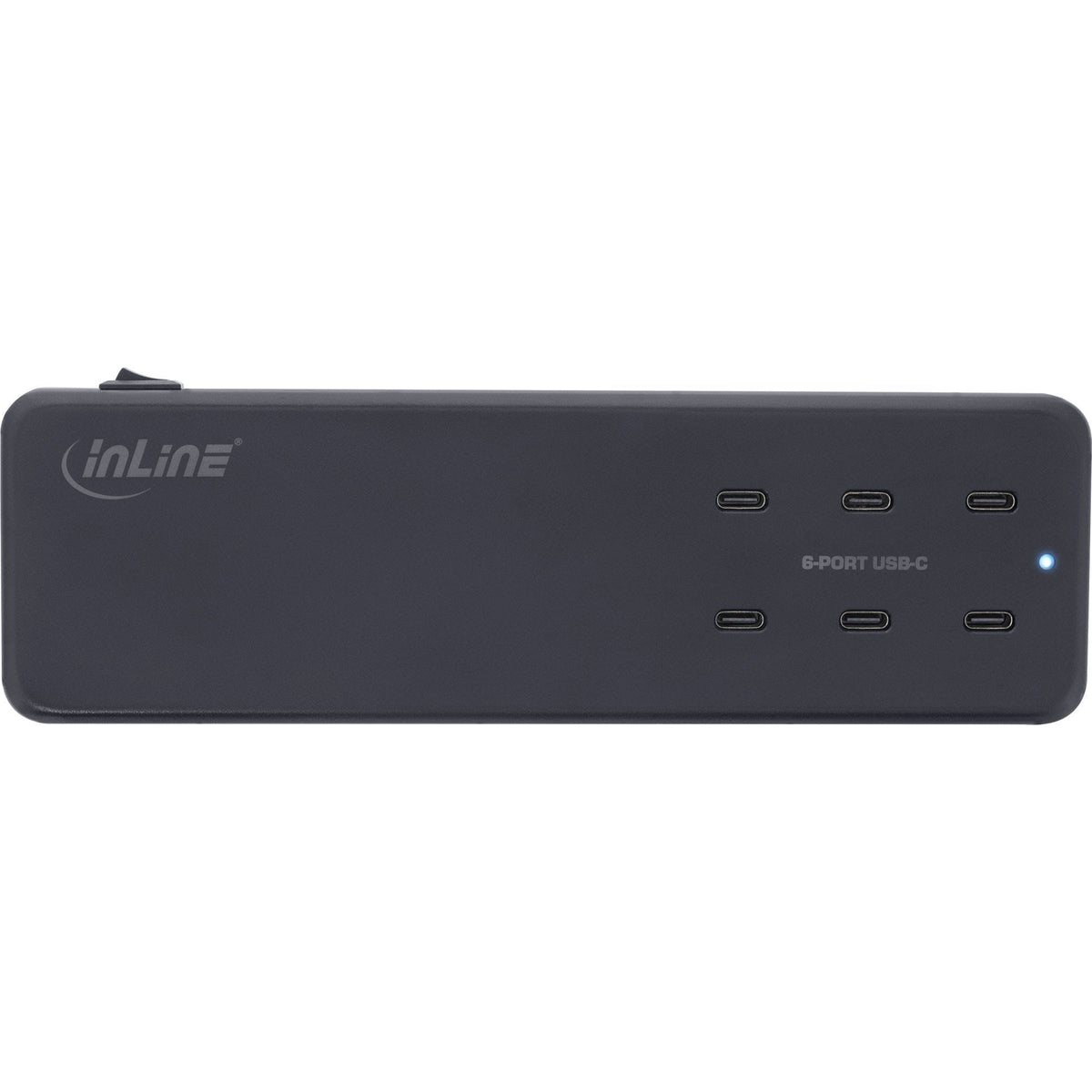 Inline 31516i Cargador Multipuerto Inline, Cargador, 6x Usb Tipo C, Pd 3.0, Gan, Negro