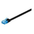 EAN 5711783227458 - Microconnect V-UTP6A02S-FLAT cable de red Negro 2 m Cat6a U/UTP (UTP) imagen 1