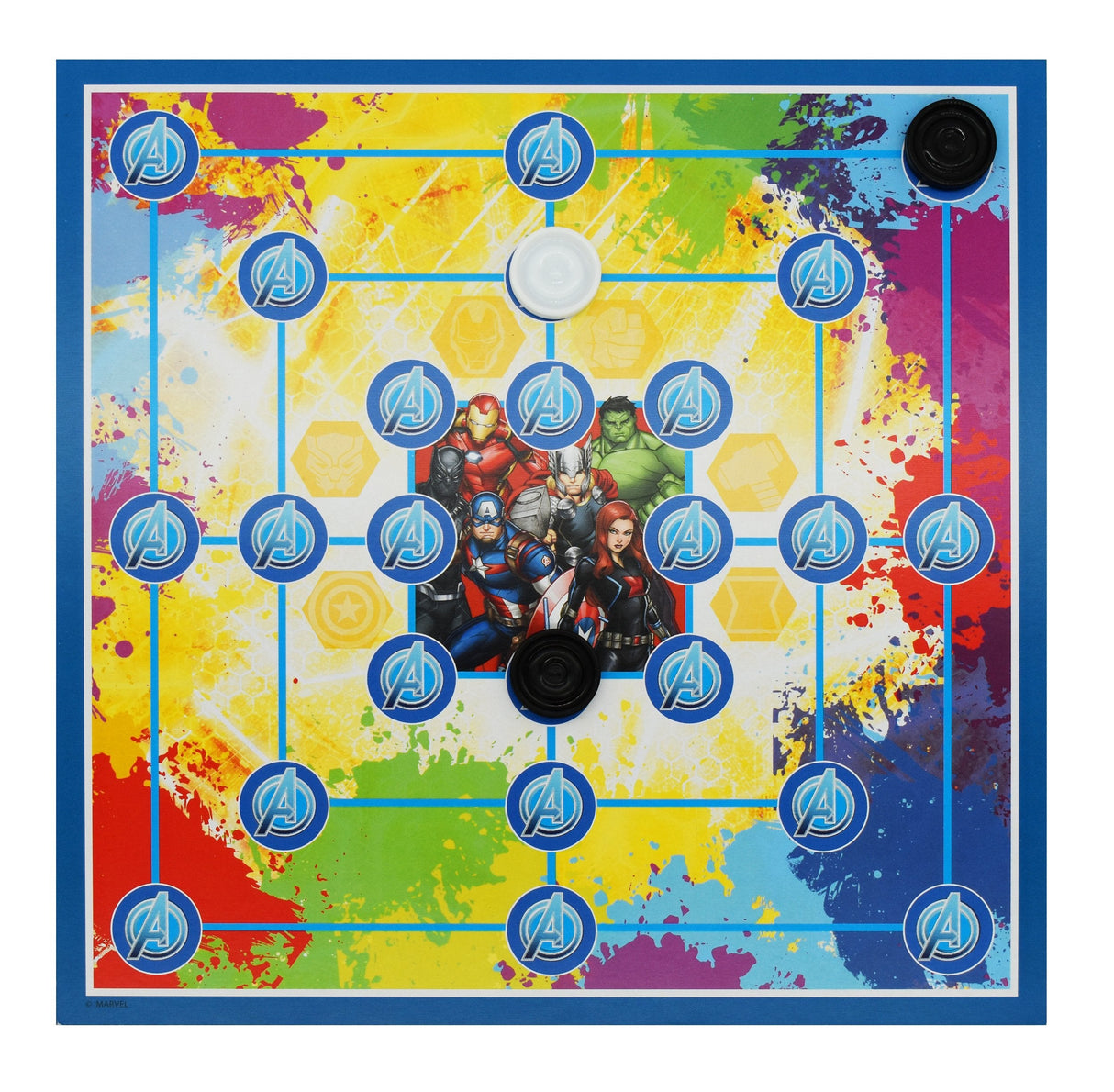 Set 4 Juegos De Mesa Los Vengadores Avengers Marvel