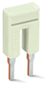 Wago 2002-402 Brcker,2-Fach,Isoliert,Lichtgrau