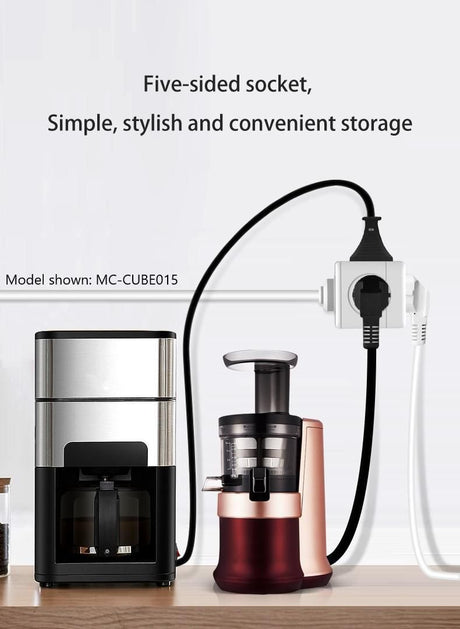EAN 5704174884736 - Microconnect MC-CUBE015 base múltiple 1,5 m 5 salidas AC Interior Blanco imagen 3