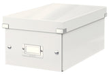 Esselte Leitz Click & Store - Medien-Caja De Almacenamiento - Capacidad: 22 Dvd, 44 Dvds (Slim Case)