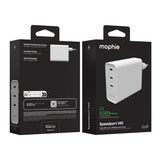 Zagg Mophie Fuente De Alimentación Gan 140w 3x Usbc 2026 Wei