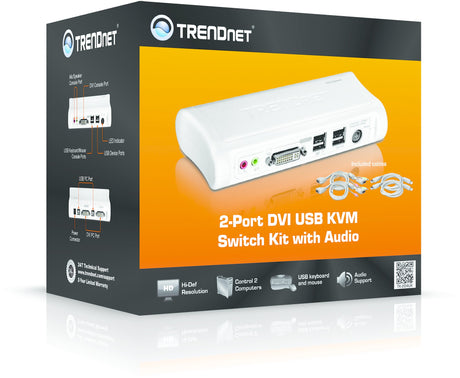 EAN 0710931304411 - Trendnet TK-204UK interruptor KVM imagen 6