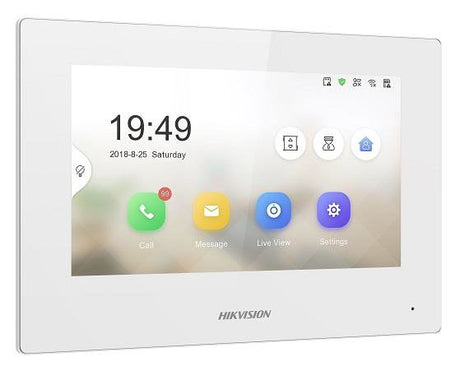 EAN 6941264018865 - Hikvision Pro Series DS-KH6320-WTE2-W sistema de intercomunicación de video 17,8 cm (7") Blanco imagen 1