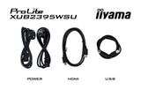 EAN 4948570121458 - iiyama ProLite XUB2395WSU-B5 pantalla para PC 57,1 cm (22.5") 1920 x 1200 Pixeles WUXGA LED Negro imagen 16