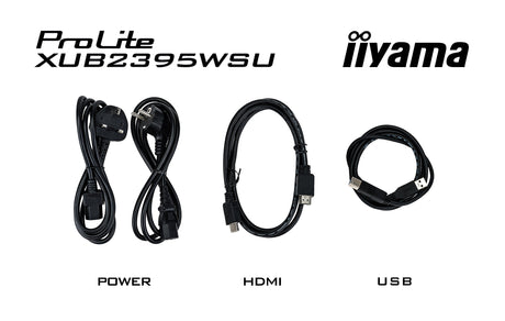 EAN 4948570121458 - iiyama ProLite XUB2395WSU-B5 pantalla para PC 57,1 cm (22.5") 1920 x 1200 Pixeles WUXGA LED Negro imagen 16